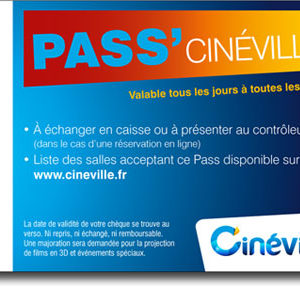 Tickets de cinéma "CINÉVILLE"